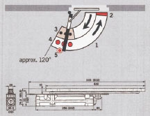 DORMA ITS-96 隱藏式門弓器 圖片 2